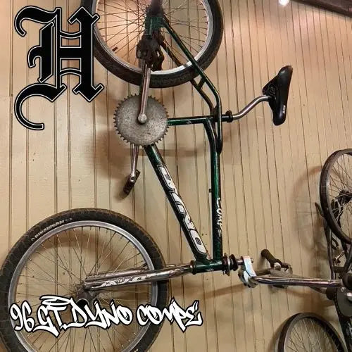 96 dyno Compe (green splash) Hardcore BMX